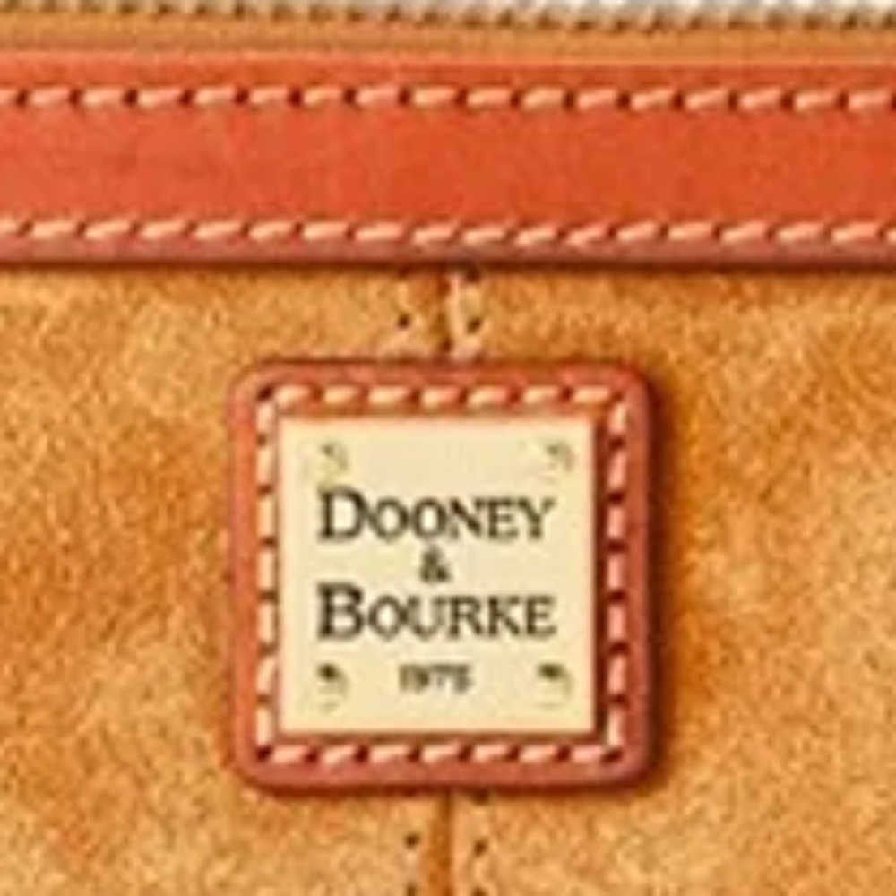 Dooney & Bourke Large Suede Dooney & Bourke Slim Clutch/Purse NWT - Picture 4 of 5